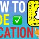 How To Hide Your Location On Snapchat