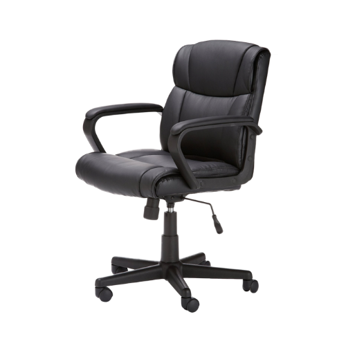 Black Leather Office Chair