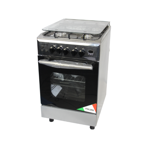 Universal 4 burner 5104 silver