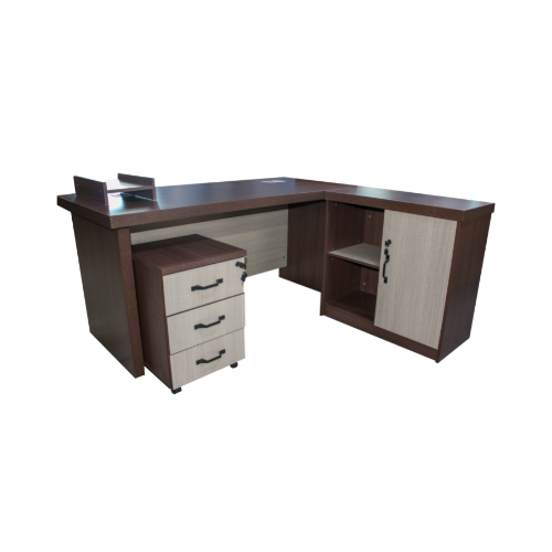 Office table with drawers