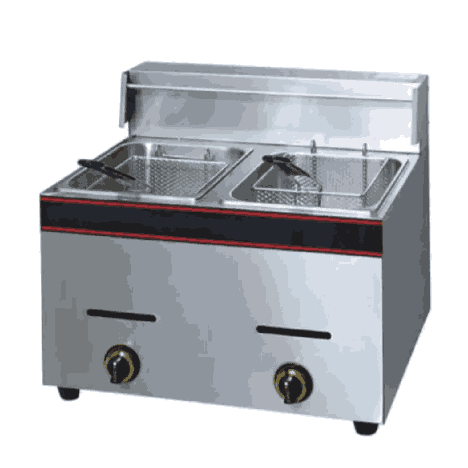 Master gas deep fryer double DF72 