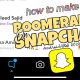 How to make a Boomerang on Snapchat 2022 | Android/IOS