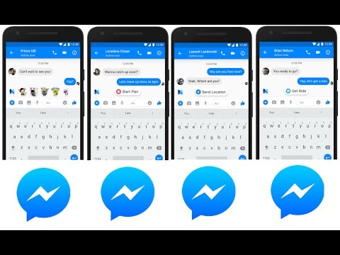 Facebook New AI Assistant For Messenger : "M Suggestions"