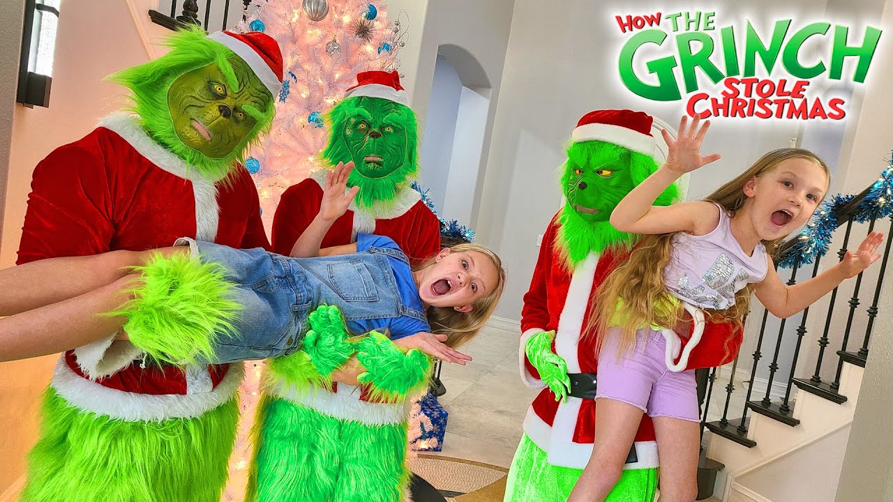 Escape the Babysitter Grinch Steals Christmas!!!