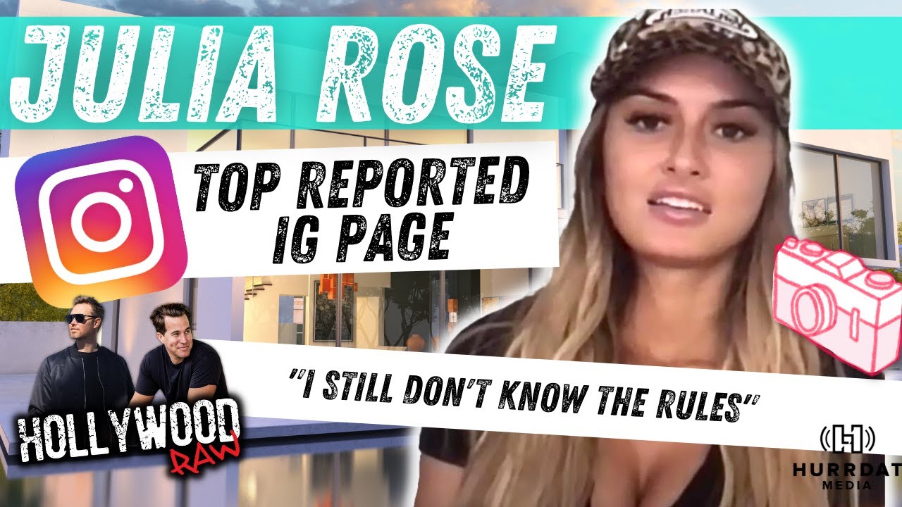 Julia Rose: "I've Got the Most Reported Instagram Account of All Time"
