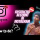 What is restricted account in instagram in tamil ?