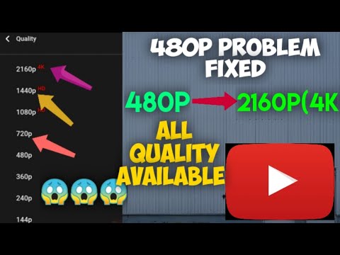 Youtube 480p problem fixed l Watch Video in full HD l Must Watch l