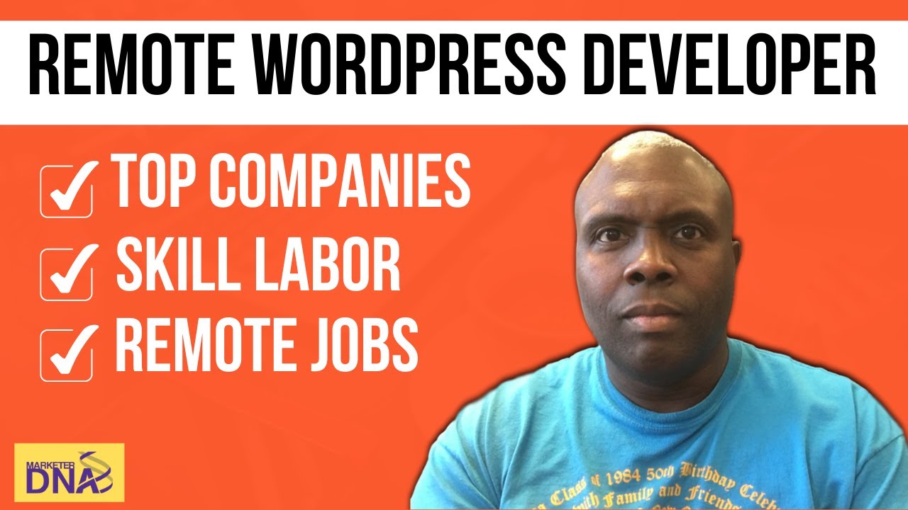 Remote WordPress Developer Jobs - Remote Job For Software Developers Official Video